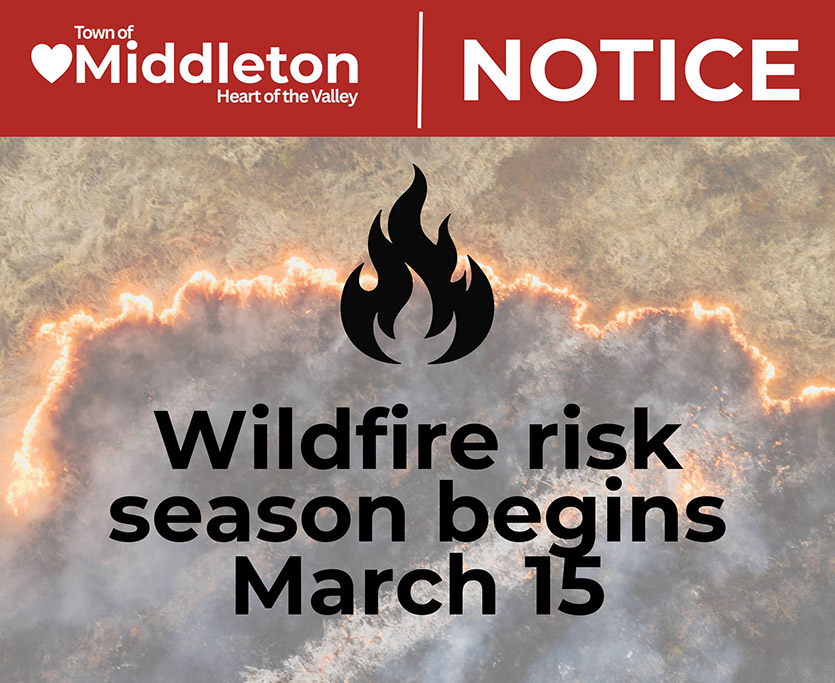 Wildfire risk season begins March 15